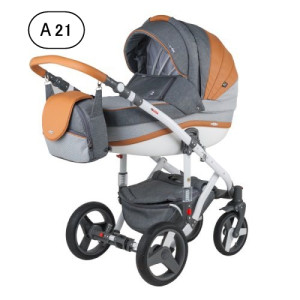 Коляска универсальная Adamex Vicco Carmel & Grey 2 в 1